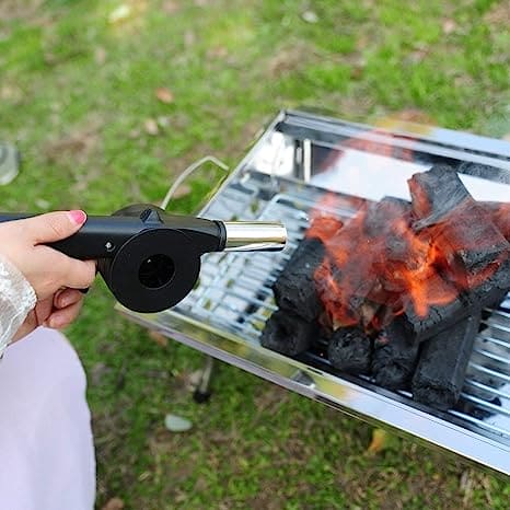 Manual Mini Air Blower, Portable Hand Powered BBQ Crank Fan, Barbecue Fire Bellows For Outdoor, Hand Cranked Air Blower, Portable BBQ Grill Fire Tool, Outdoor Cooking Fire Starter, Camping Ignition Outdoor Camping BBQ Air Blower Manual Mini Air Blower, Portable Hand Powered BBQ Crank Fan, Barbecue Fire Bellows For Outdoor, Hand Cranked Air Blower, Portable BBQ Grill Fire Tool, Outdoor Cooking Fire Starter, Camping Ignition Outdoor Camping BBQ Air Blower